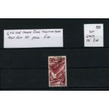 Wurttemberg 1948 90pf red F/U, fine.