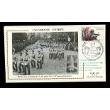 Colonel Maurice Buckmaster OBE autographed on 1984 French Resistance FDC. Numbered 3 of 30.