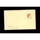 1940 George V 2d photo bisect on cover with Guernsey 31-12-40 cds.