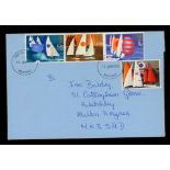 1975 Sailing plain FDC with Bedford FDI H/S, the 8p value with Black Omitted. Approx 8 known on FDC.
