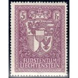 1933 5f purple lightly M/M, fine.