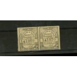1857 British & Irish Magnetic Telegraph Co. Ltd. 3d pair Mint.
