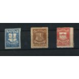 Circular Delivery Stamps: London ¼d blue unused,