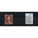 1951 Lortzing 20pf brown F/U, fine.