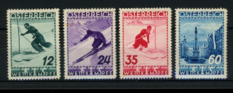 1936 Skiing set Mint.
