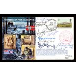 1994 Great Escape 50th Anniversary cover with 8 signatures incl.