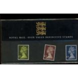 1977 High Values large size Pack 13, fine.