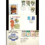 1973 (10th Sept) 3p C/B + ½p Gum Arabic Stuart FDC Windsor CDS,