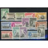 Falkland Islands Dependencies 1954-62 set Mint.