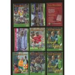 1999 Team of the Millenium booklet x 9 & 1998 booklets (2). Face value £26.