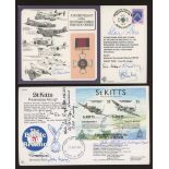 1987 Biggin Hill Air Fair cover signed by 3 Battle of Britain pilots,