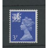 Wales 3p OCP/PVA Missing Phosphor U/M, fine.