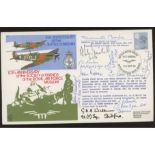 1981 Battle of Britain 41st Anniversary cover signed Sir Dermot Boyle + 9 Battle of Britain pilots.