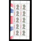 2017 Referendum £5 sheet of 10 U/M.