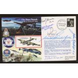 1990 The Major Assault cover signed by 5 Battle of Britain participants. Printed address, fine.