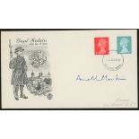 1969, 1970 & 1980 Machin Definitive FDCs, all signed by Arnold Machin, fine.