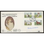 1979 Dogs Benham BOCS Crufts Official FDC signed by Barbara Woodhouse. Printed address, fine.