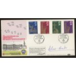 1978 Coronation Benham BOCS FDC signed by Douglas Bader. Printed address, fine.