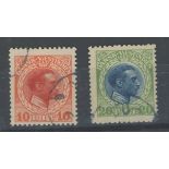 1915 10b & 20b F/U, fine.