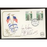 1976 American Bicentenary Cotswold FDC signed by Joan Collins. Address label, fine.
