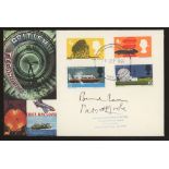 1966 Technology Connoisseur FDC signed by Bernard Lovell (First Director of Jodrell Bank