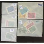 Europa: 1962 complete U/M x 5 of each country incl. Cyprus.