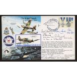 1990 The Major Assault cover signed by 6 Battle of Britain participants. Printed address, fine.