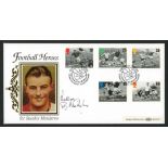 1996 Football Heroes Stoke on Trent Benham BLCS Official FDC signed by Stanley Matthews.