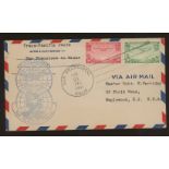 1937 First Flight cover from San Francisco to Macao, fine.