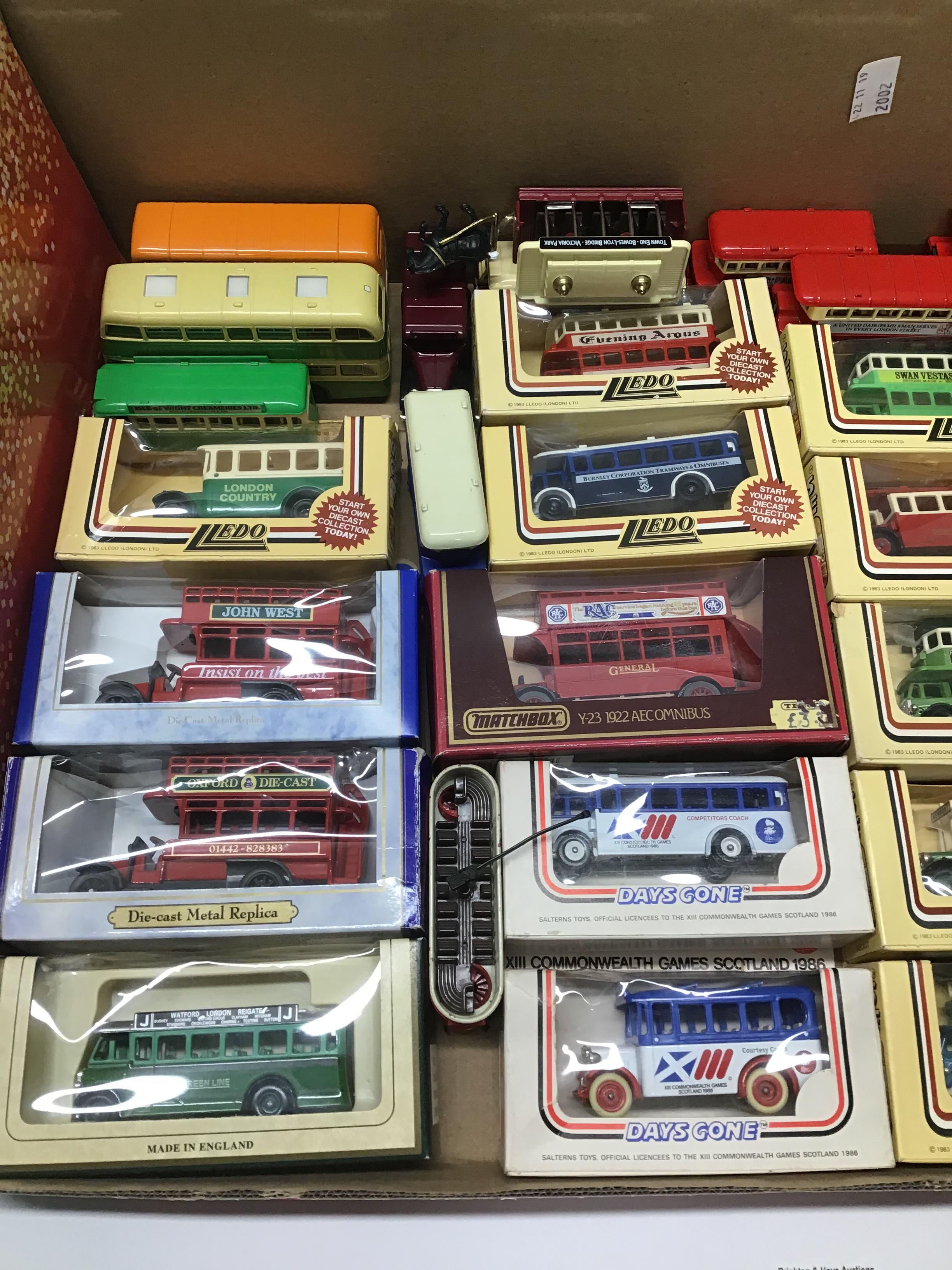 COLLECTION OF MAINLY BOXED TOY BUSES ,LLEDO AND DAYS GONE - Image 3 of 3