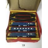 A BOXED OO GAUGE TRIANG HORNBY ELECTRIC TRAIN SET ( THE BLUE PULLMAN )
