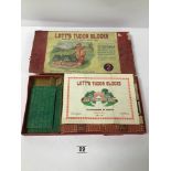 A VINTAGE CHILDRENS LOTTS TUDOR BLOCKS BUILDING GAME