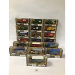 CORGI CLASSICS, NINETEEN BOXED VEHICLES, INCLUDING 1929 THORNYCROFT VAN