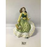 A ROYAL DOULTON FIGURINE APRIL HN3693