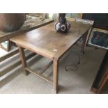 FRENCH OAK DINING TABLE 150 X 80 72 CM