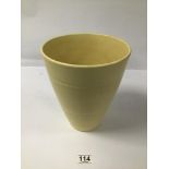 AN ART DECO CREAM SHOULDER VASE FROM WEDGEWOOD BY KEITH MURRAY 23.5 CMS