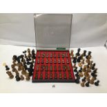 A COLLECTION OF CHESS PIECES