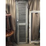 A VINTAGE FRENCH SHUTTER