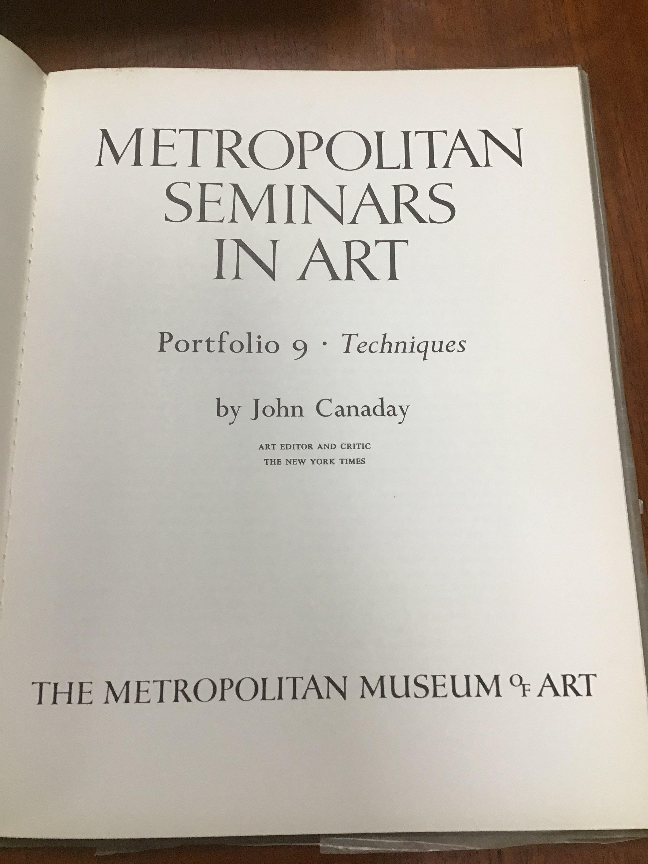METROPOLITAN SEMINARS IN ART BY JOHN CANADAY, IN TWELVE VOLUMES - Image 4 of 5