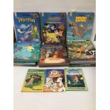 A COLLECTION OF VINTAGE DISNEY MOUSE WORKS CLASSIC STORY BOOKS FROM THE 1980'S AND 1990'S, INCLUDING