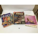 A GROUP OF ADULT NUDE MAGAZINES, INCLUDING FIESTA, GIRL ILLUSTRATED, KNAVE AND STARS