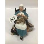 A ROYAL DOULTON FIGURE "NANNY" HN 2221, DATED 1957