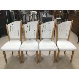 FOUR MODERN DINING CHAIRS BY STEIMEL