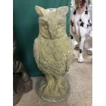 A CONCRETE OWL 71CMS HIGH