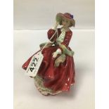 A ROYAL DOULTON FIGURE OF A LADY "TO O'THE HILL" HN1834