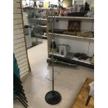 A RETRO ATOMIC CHROME COATSTAND