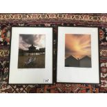 OF LOCAL INTEREST, TWO PHOTOGRAPHS BY WJ BROWNING, ONE TITLED BRIGHTON WEST PIER II, THE OTHER BEACH