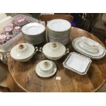 A COLLECTION OF VINTAGE GERMAN HUTSCHENREUTHER CHINA 39 PIECES