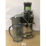 A BREVILLE JUICE FOUNTAIN WITH 84MM FEED TUBE