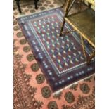 TWO MIDDLE EASTERN RUGS LARGEST 300 X 205 CM